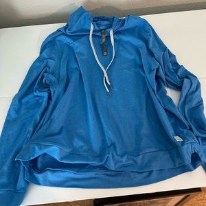 Vuori Halo Essential Hoodie - Size L, blue